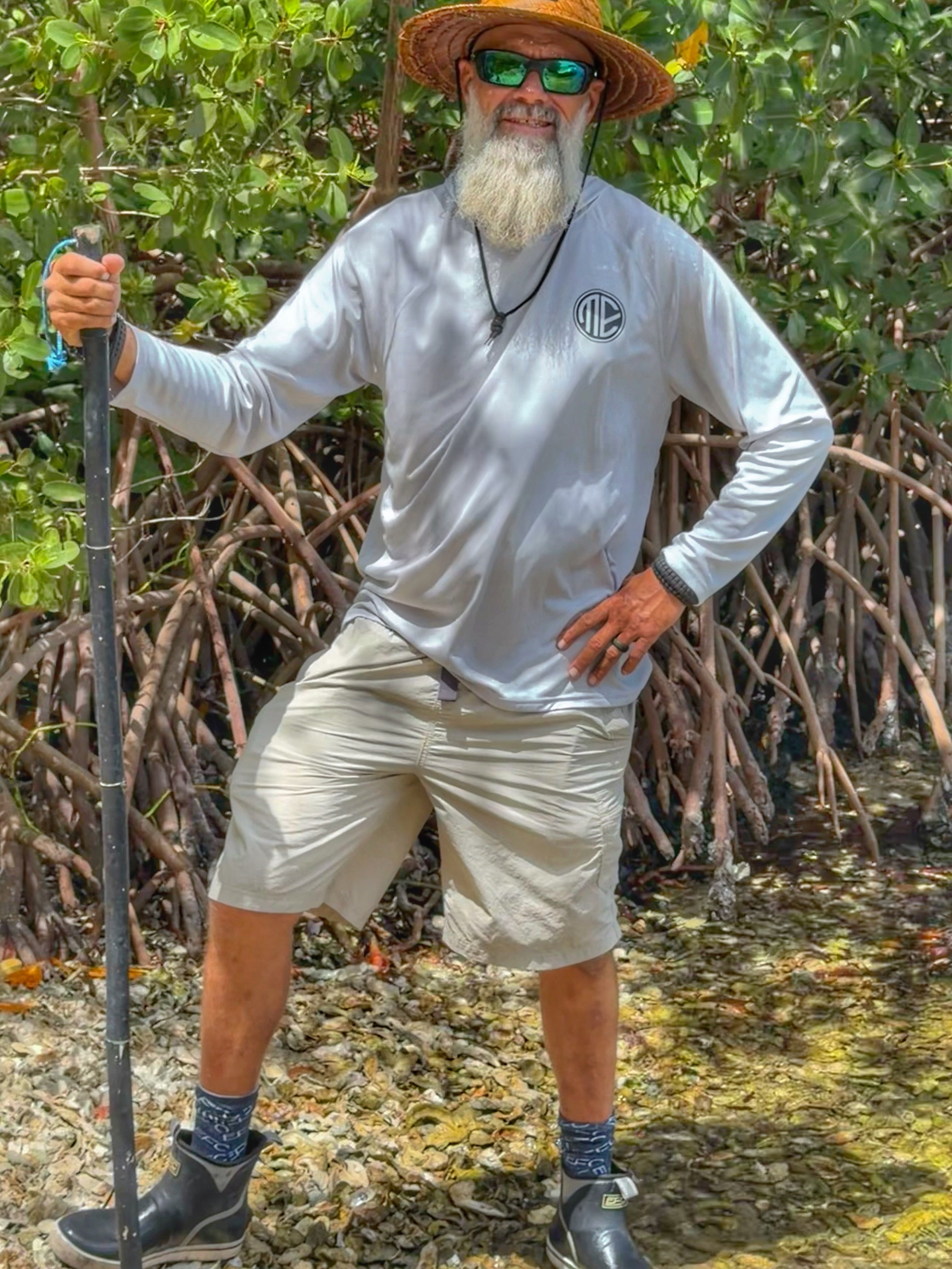 Mangrove Explorers Unisex Performance Long Sleeved Sun Hoodie | UPF 44+ Protection